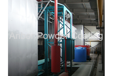 Wire arrangement for two furnaces